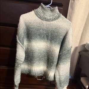 Like new! Elegant Ombre Turtleneck Sweater